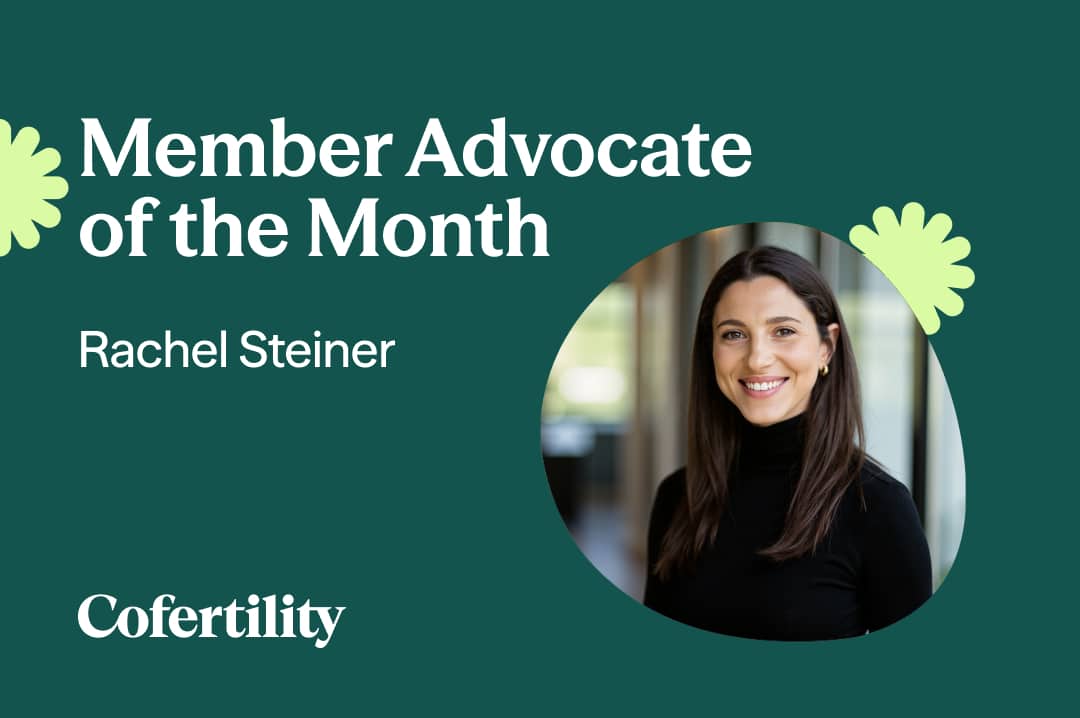 Rachel Steiner Member Advocate of the Month