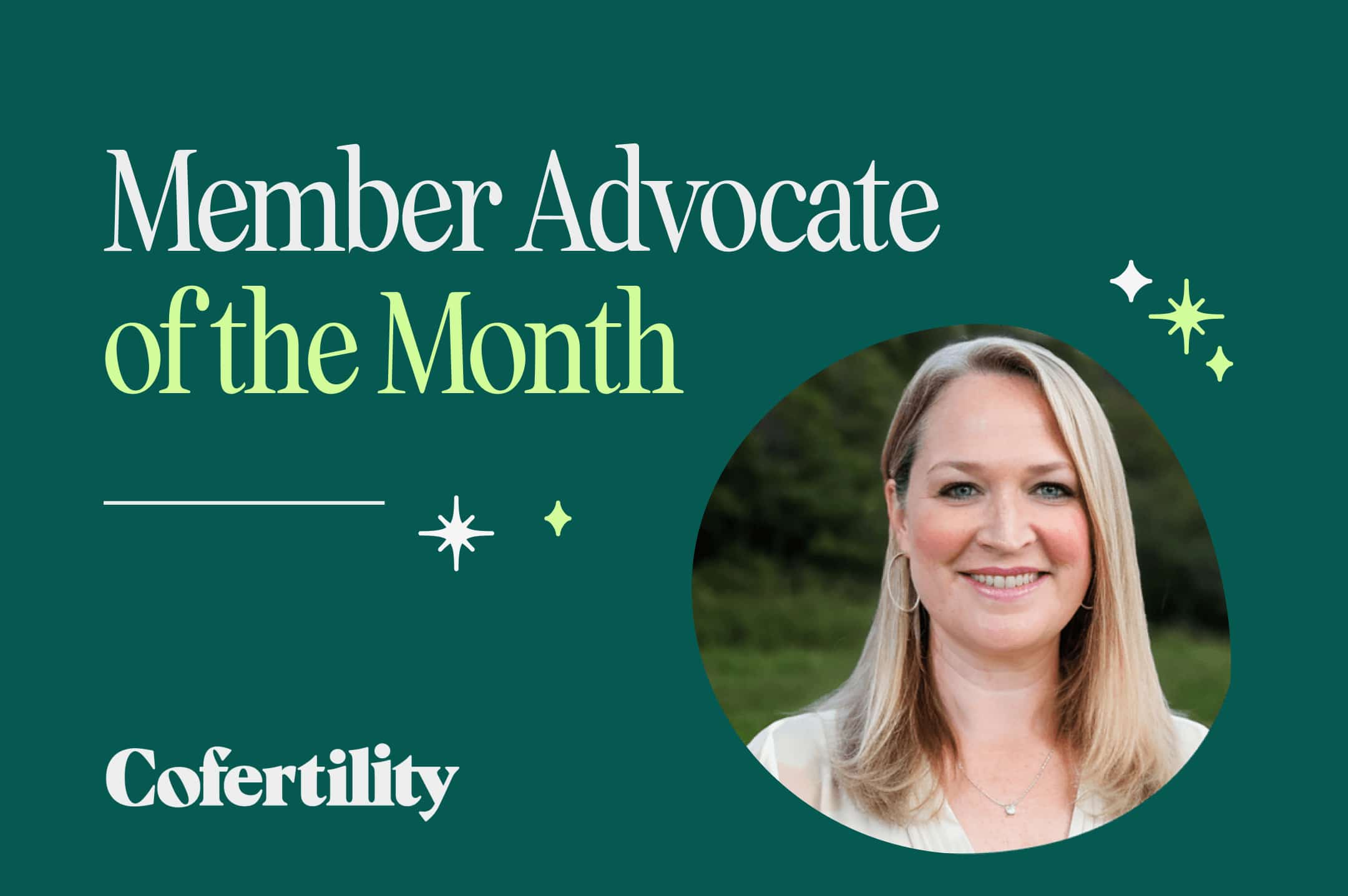 Member Advocate of the Month featuring Erin Graham