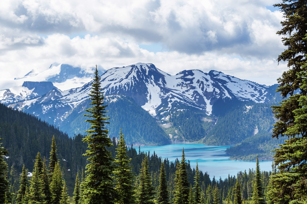 Photo of mountains in Canada